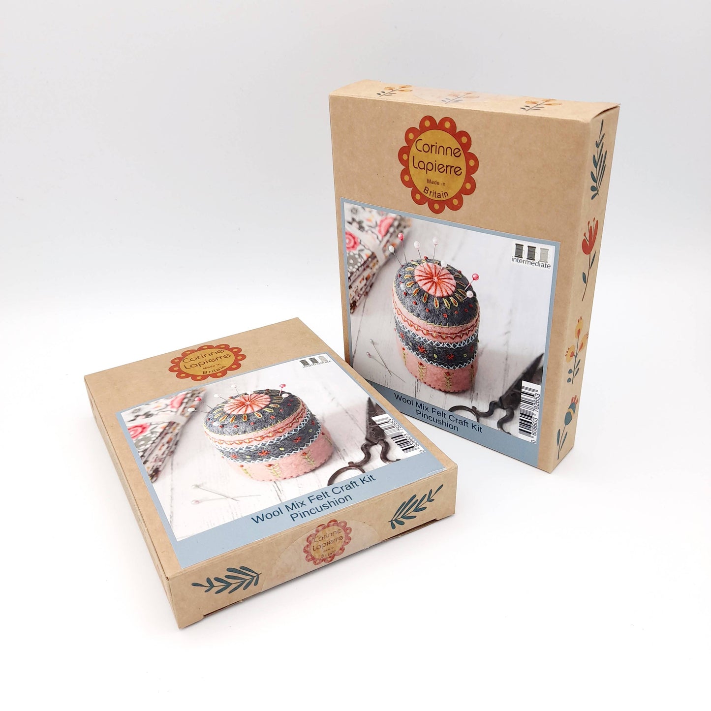 Pincushion Felt Craft Mini Kit - Corinne Lapierre
