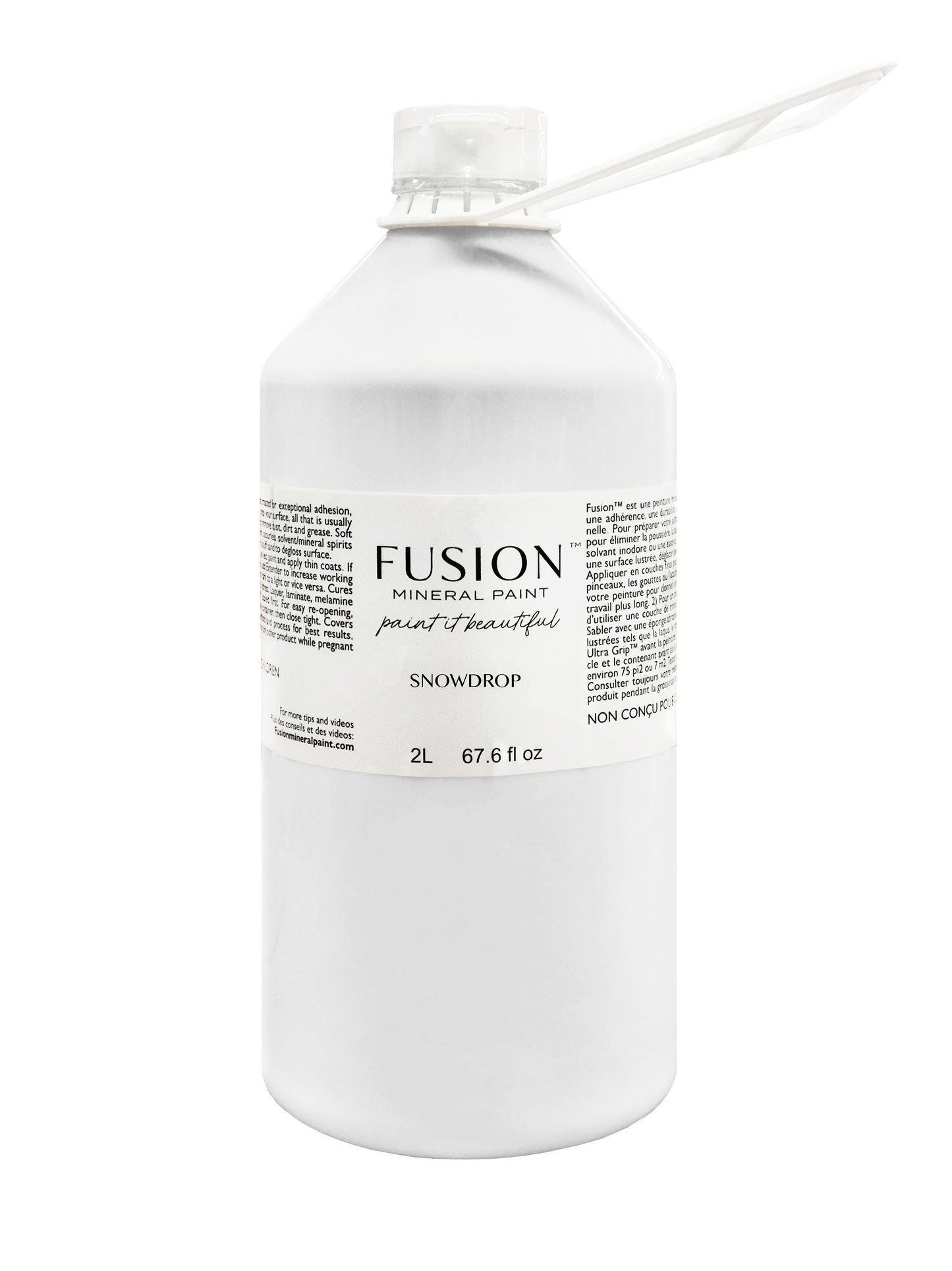 Snowdrop, Bright White Furniture Paint, Fusion Mineral Paint