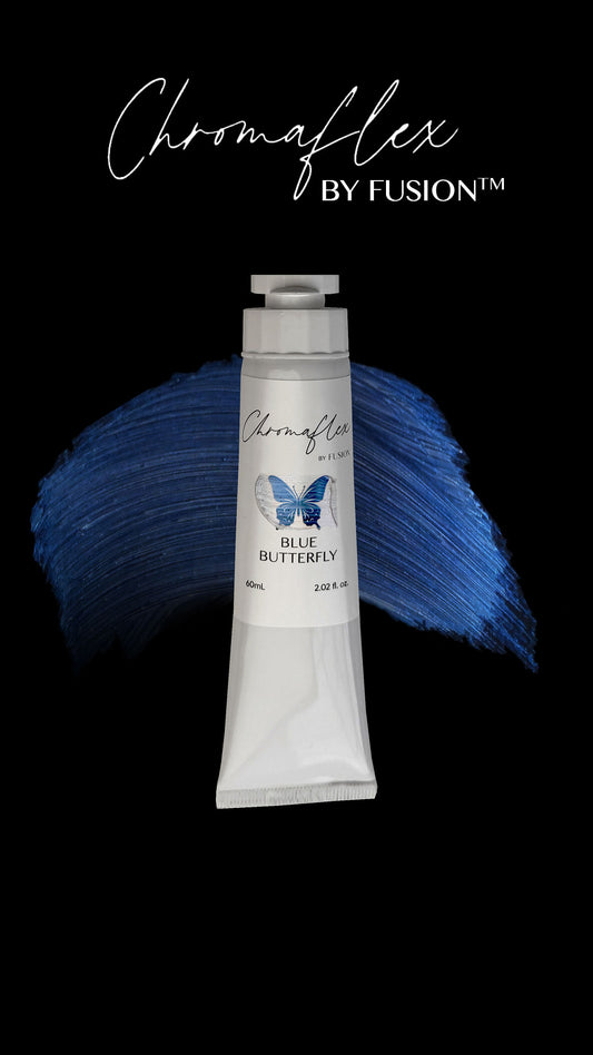 Blue Butterfly | ChromaFlex Colour-Shifting Paint for Furniture & Crafts