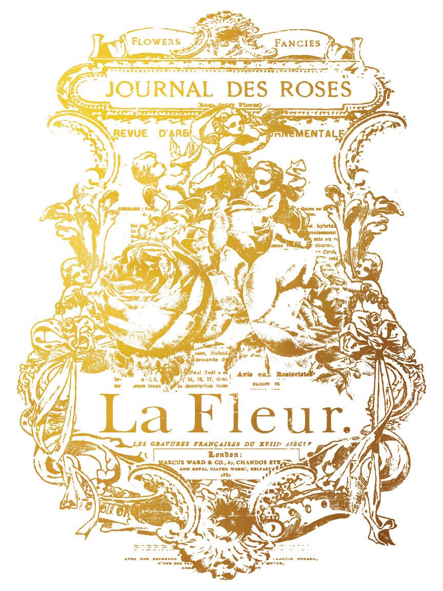 Curated Signage - IOD Gilded Foil Transfer