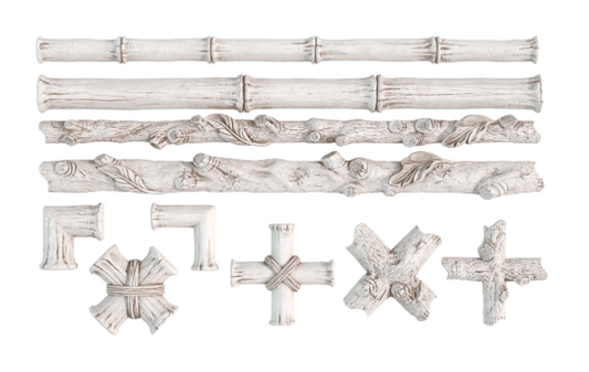 Faux Bois Mould by IOD - Iron Orchid Designs