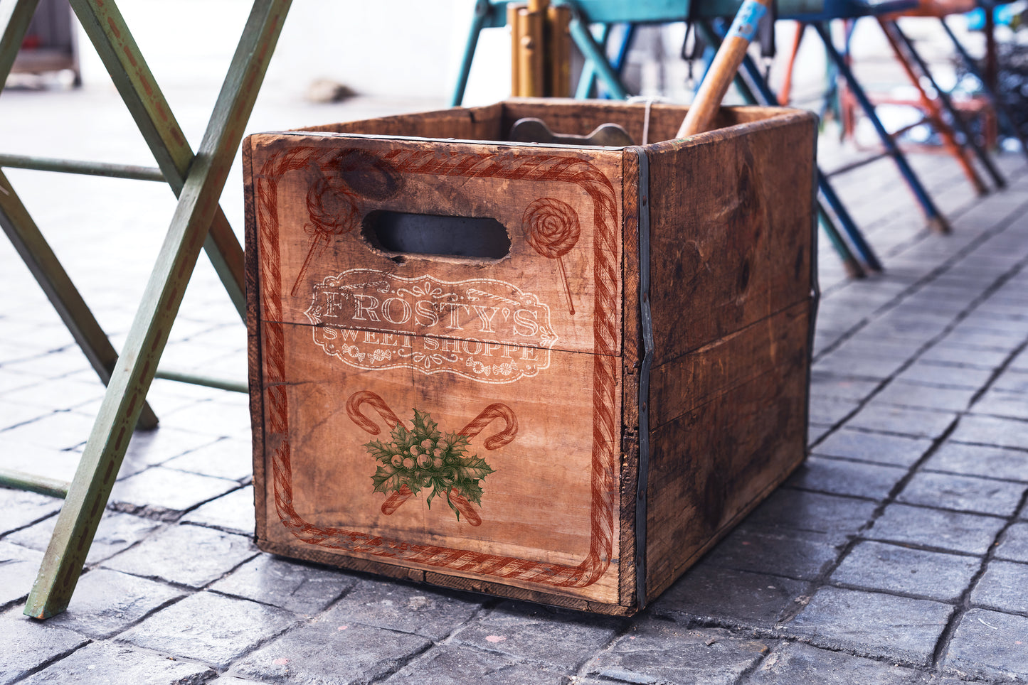 Frosty's Sweet Shoppe IOD Decor Stamp - Iron Orchid Designs