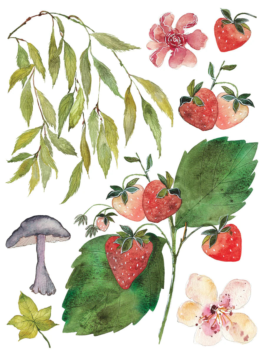 Whispering Willow IOD Transfer - Iron Orchid Designs