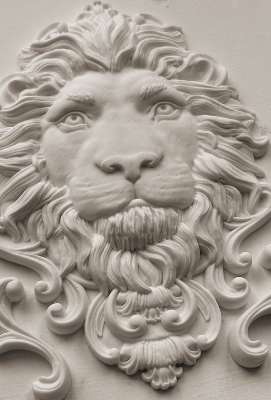 Leonidas Mould by IOD - Iron Orchid Designs Lion Mould Silicone