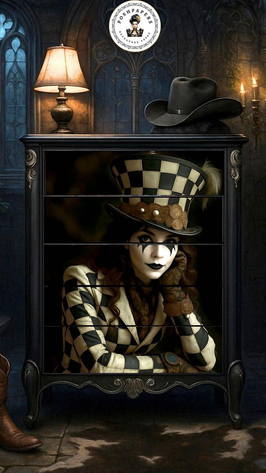 Posh Papers - Harriet - Large Decoupage Papers