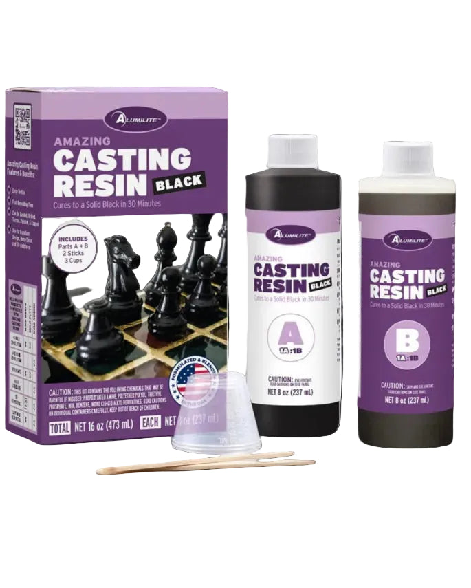 Alumilite Amazing Casting Resin BLACK 470ml