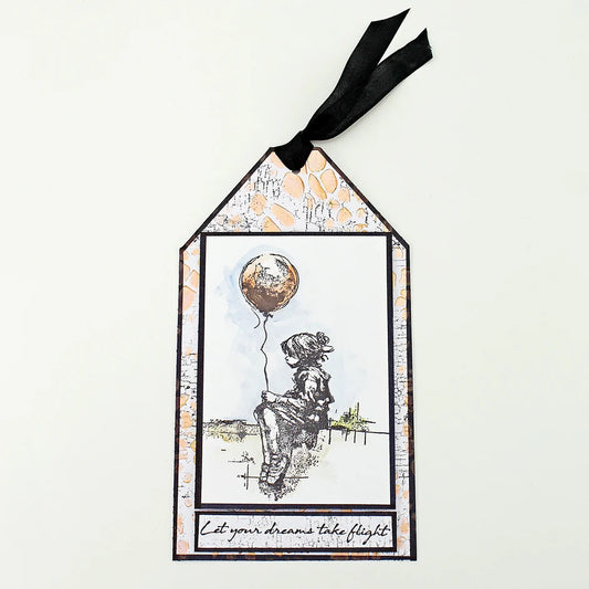 Let Your Dreams Take Flight - Andy Skinner Rubber Stamp