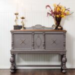 Hazelwood, Dark Warm Grey Furniture Paint, Fusion Mineral Paint