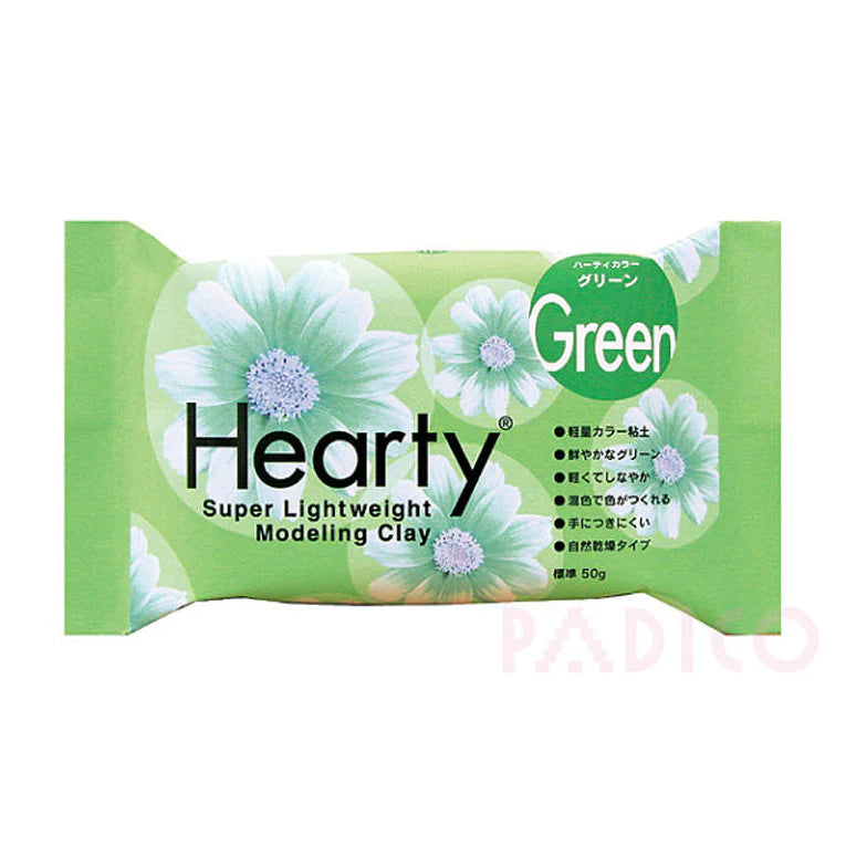 Green - Hearty Air Dry Modelling Clay