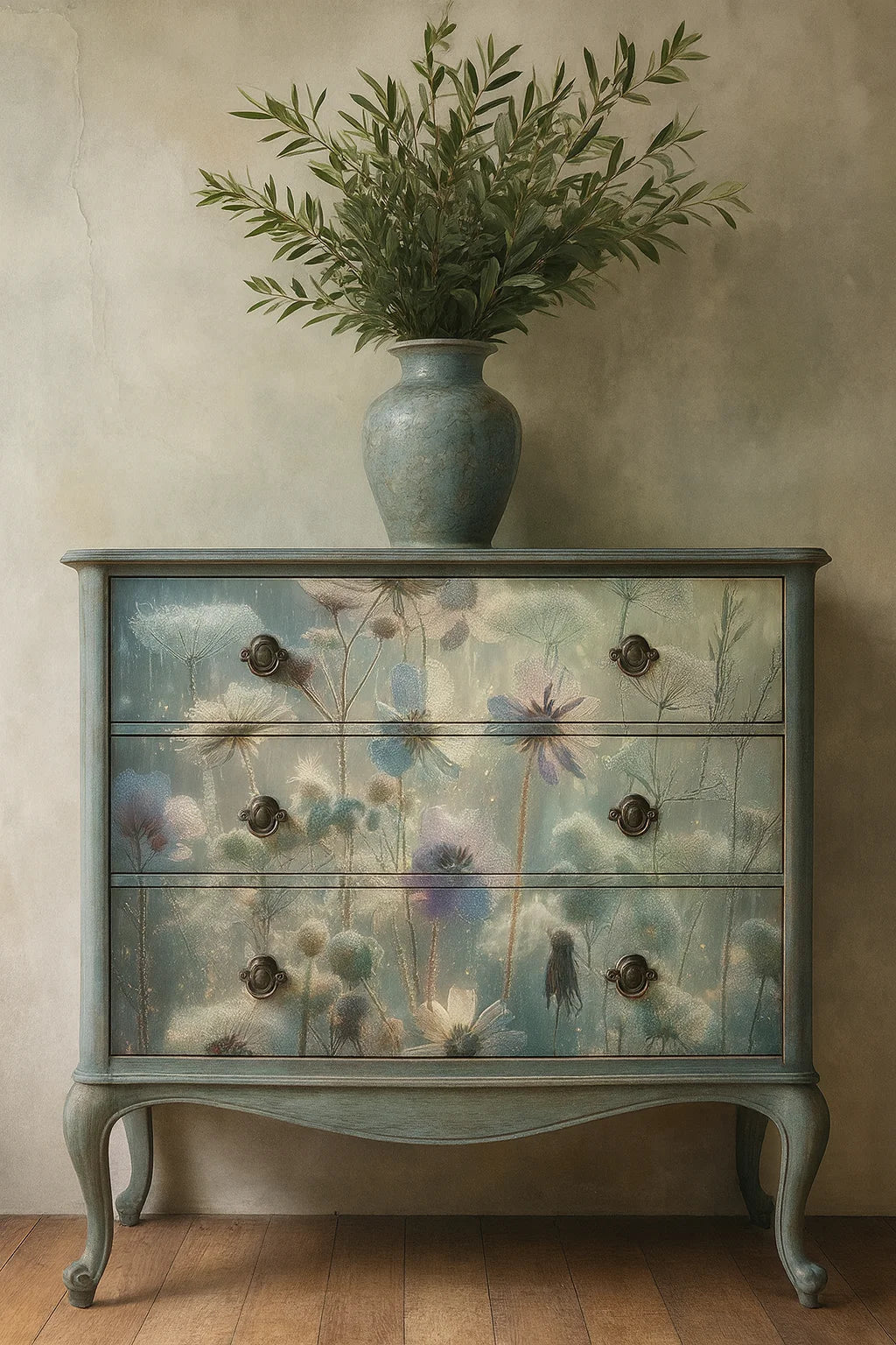 Dew Decoupage Paper - MINT by Michelle