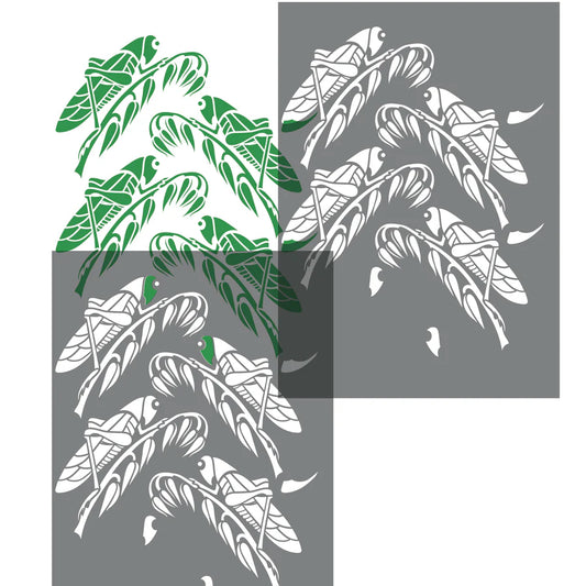 Nouveau Grasshopper Stencil - Stencil Up