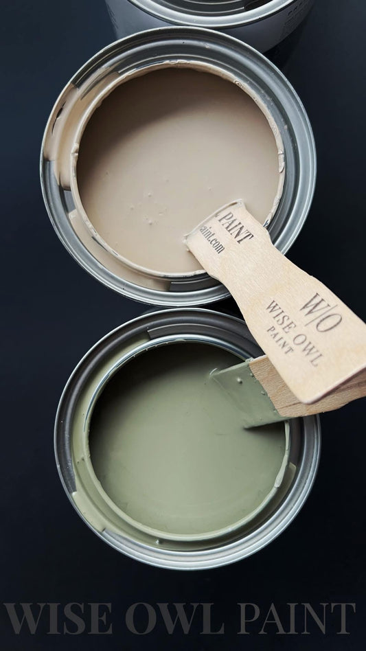 Wise Owl One Hour Enamel Paint - OVERLAND GREEN | Moss Green Kitchen Cabinet and Furniture Paint