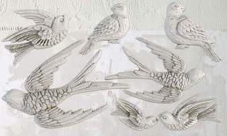 Birdsong Mould by IOD - Iron Orchid Designs