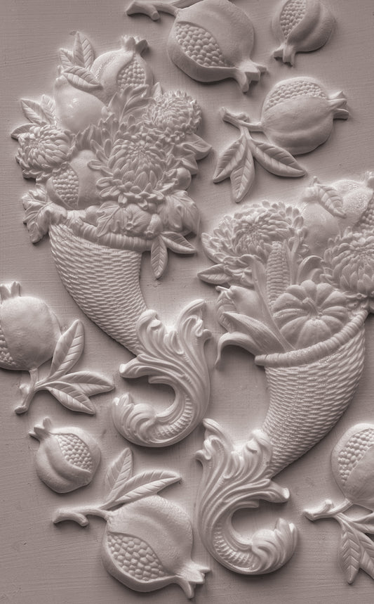Cornucopias Mould | Iron Orchid Designs *LIMITED EDITION*