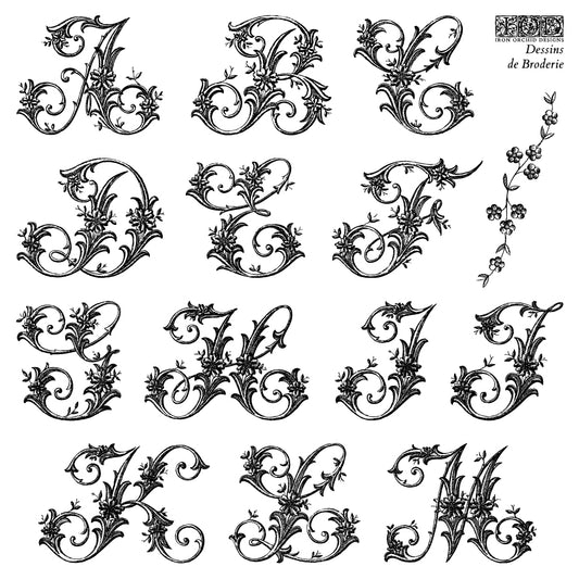 Dessins De Broderie IOD Stamps - Iron Orchid Designs