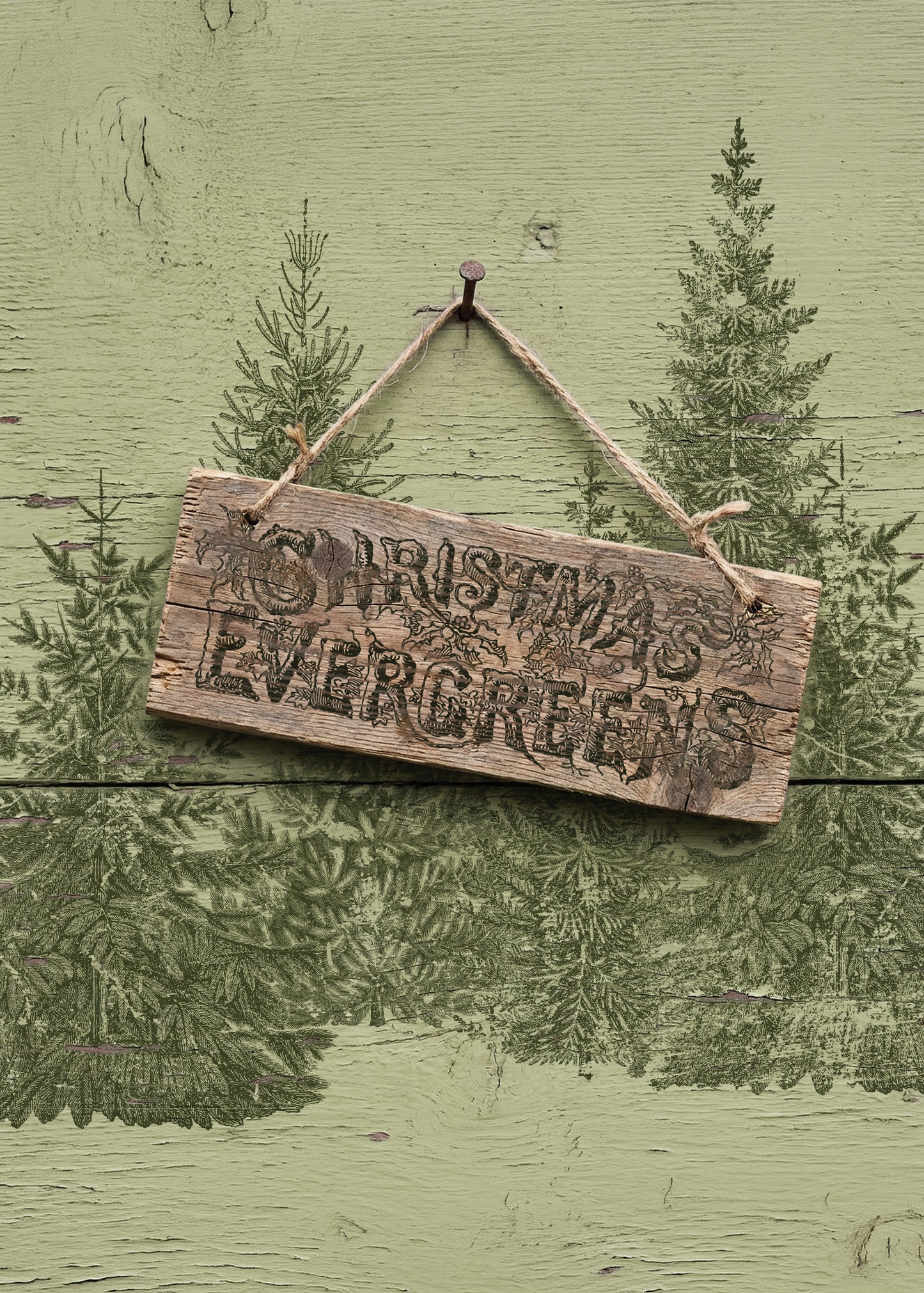 Winter Grove Stamp | Iron Orchid Designs *LIMITED EDITION*