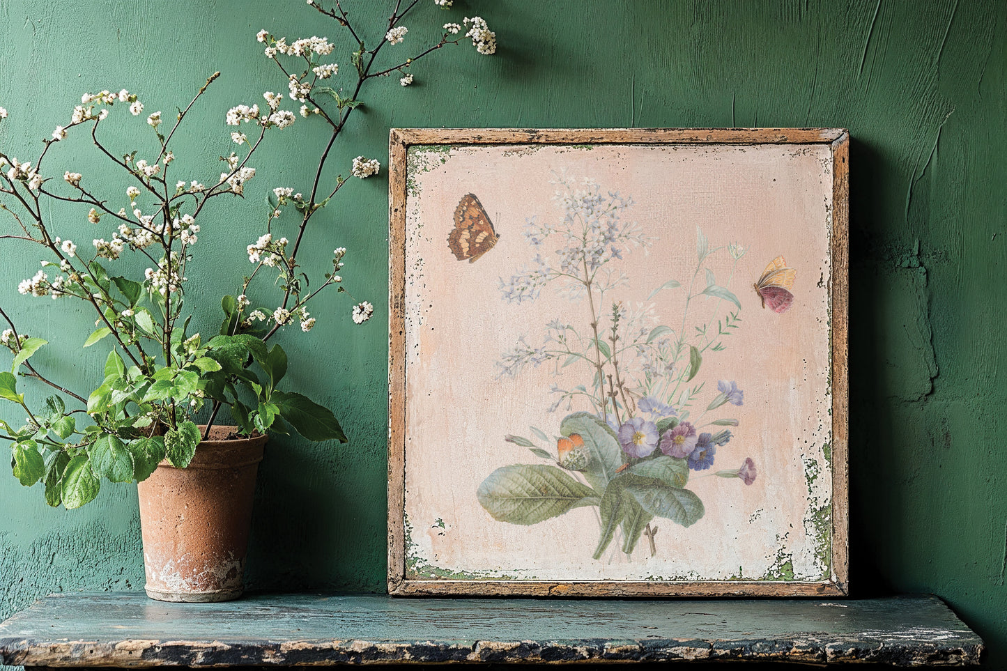 Marche Des Fleurs IOD Transfer - Iron Orchid Designs