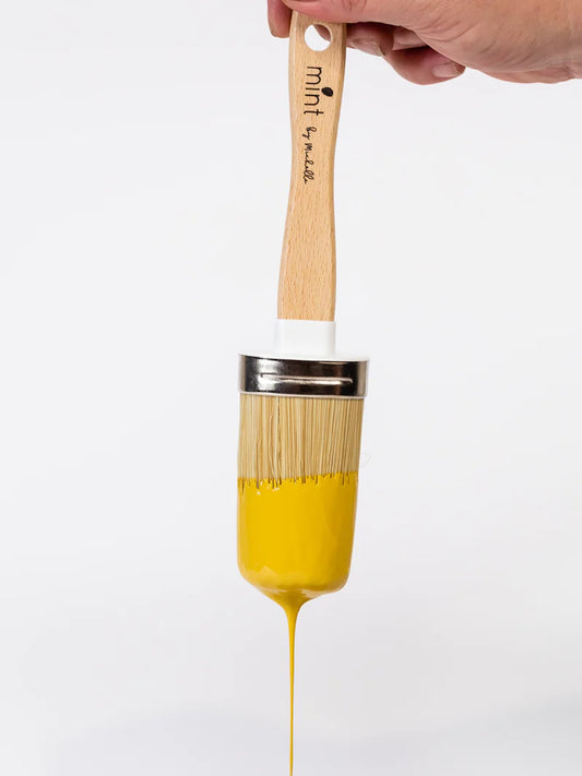 Retro Wallpaper, Warm Mustard Yellow Mineral Paint for Furniture, MINT by Michelle