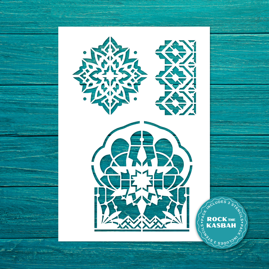 Rock The Kasbah Stencil | Made By Marley