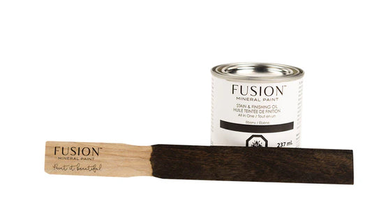 Ebony Stain & Finishing Oil - Fusion Mineral Paint