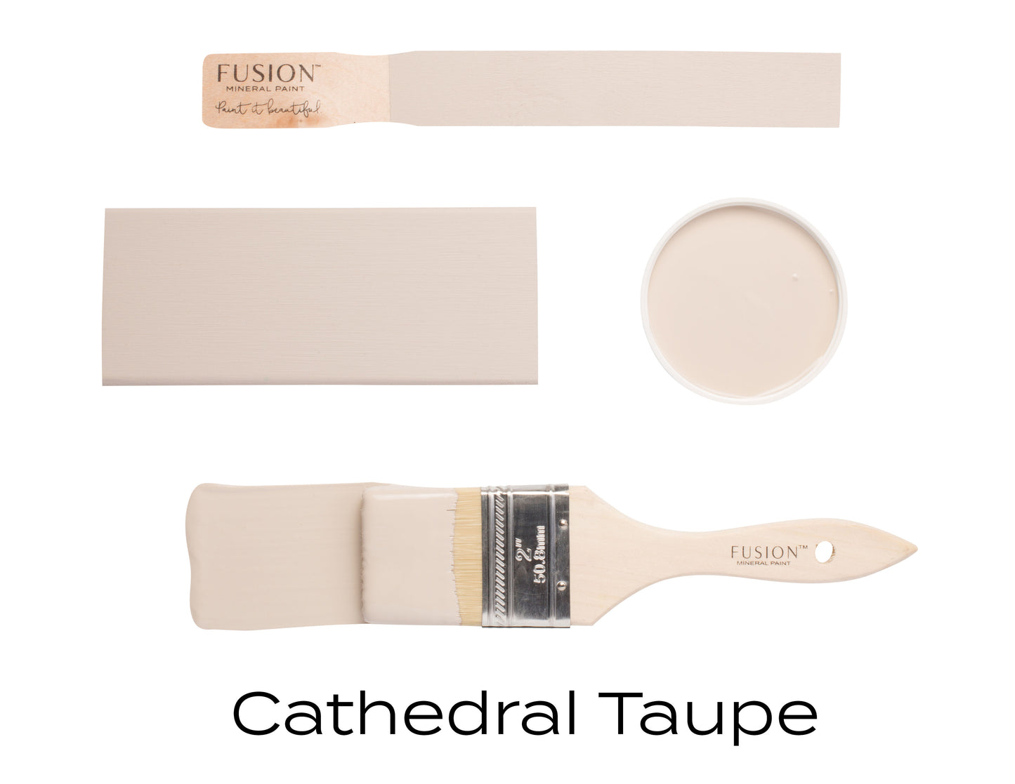 Cathedral Taupe, Taupe Furniture Paint, Fusion Mineral Paint