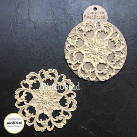 Floral Centrepiece WUB2172 - WoodUbend Mouldings
