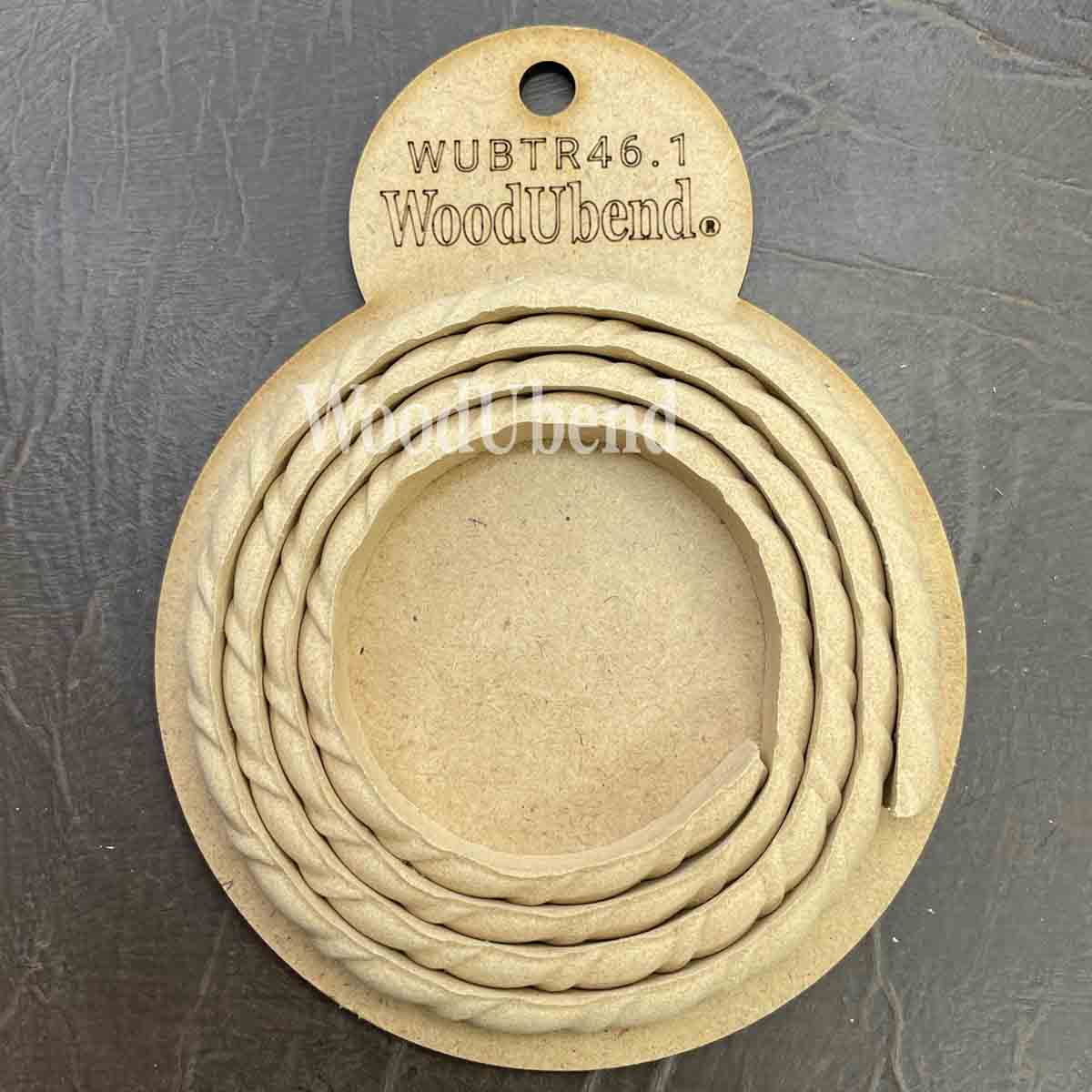 Twisted Rope WUBTR46.1 - WoodUbend Trims