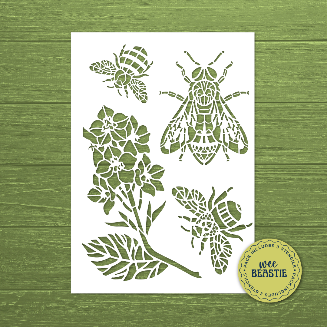 Wee Beasties Stencil | Made By Marley