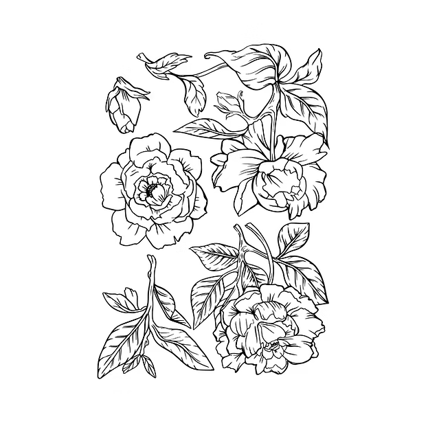 Bloom and Briar Stamp | Made By Marley