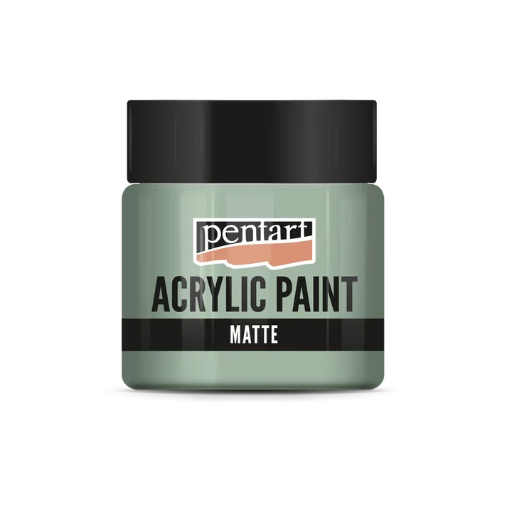 Pentart Matte Acrylic Paint – Country Green – 50ml