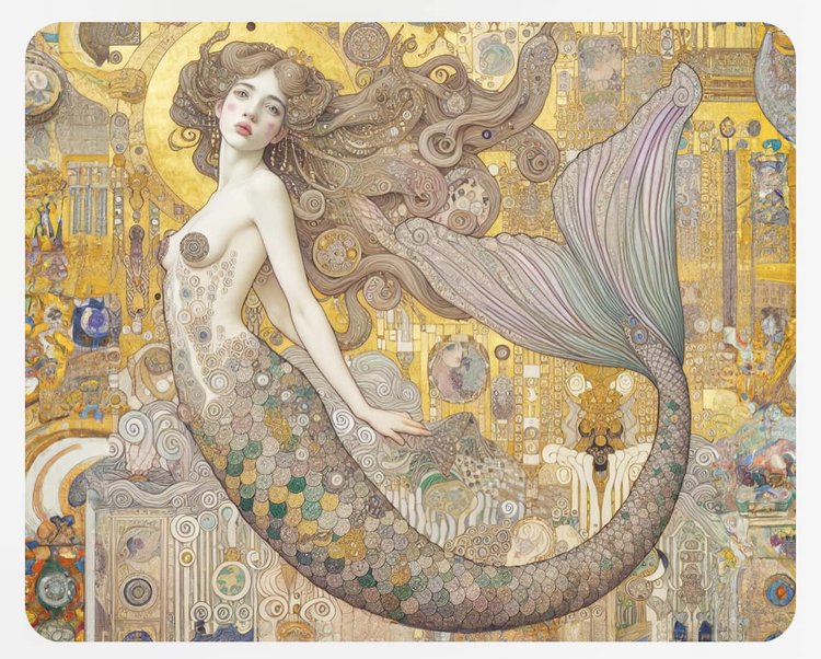 Debby's Mermaid - MINT By Michelle Decoupage Papers for Furniture