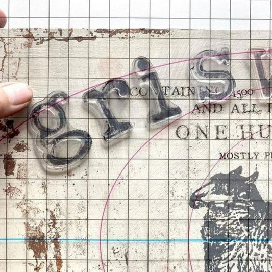 Flexible Grid Thin Mount IOD - Iron Orchid Designs