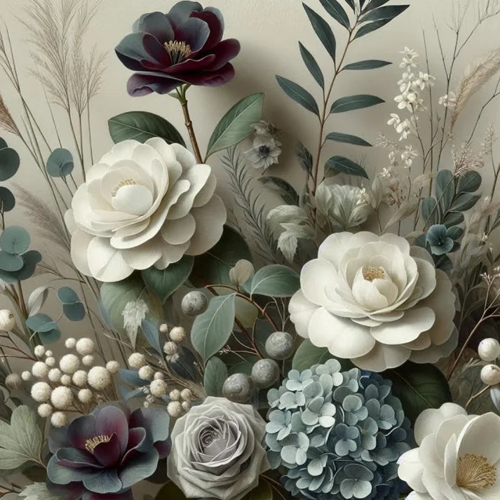 Winter Petal - MINT By Michelle Decoupage Papers for Furniture