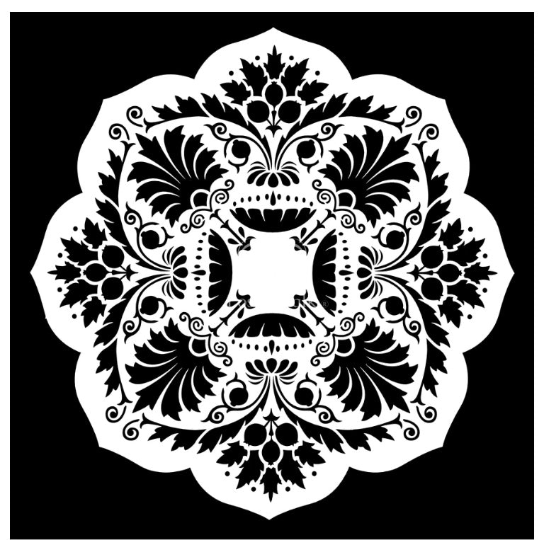 Sue Chic Mandala | 50cms x 50cms | Posh Chalk