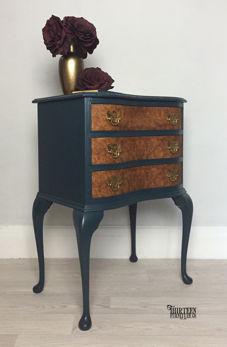 Dark Blue Furniture Paint Poseidon Wise Owl One Hour Enamel Paint