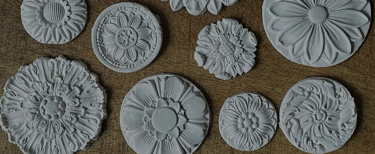 IOD Moulds from Iron Orchid Designs Rosettes