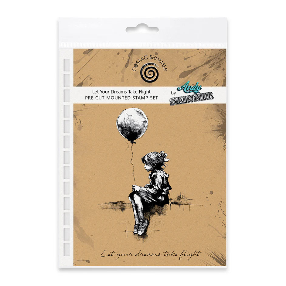 Let Your Dreams Take Flight - Andy Skinner Rubber Stamp