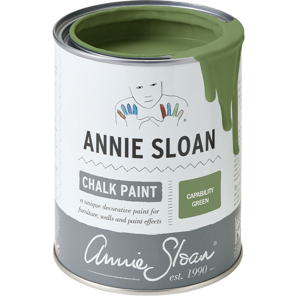 Natural Green Chalk Paint - Capability Green - Annie Sloan 