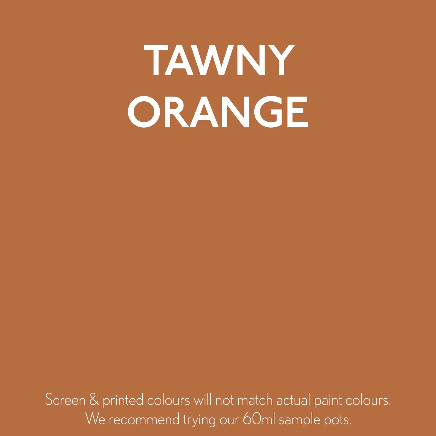 Tawny Orange - Jubilee Paint | Furniture & Craft Paint