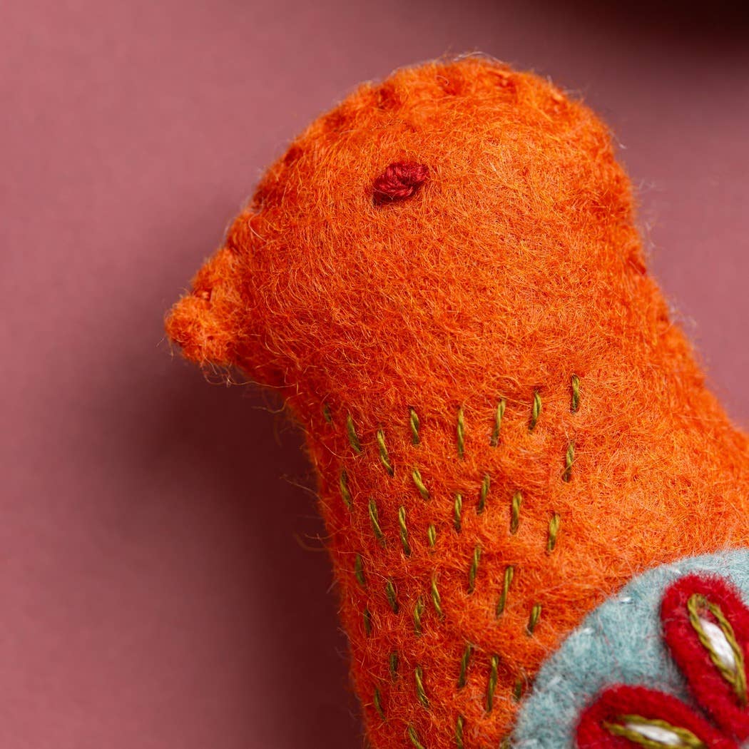 Folk Birds Felt Craft Kit - Corinne Lapierre