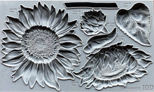 Load image into Gallery viewer, Sunflowers Mould by IOD - Iron Orchid Designs