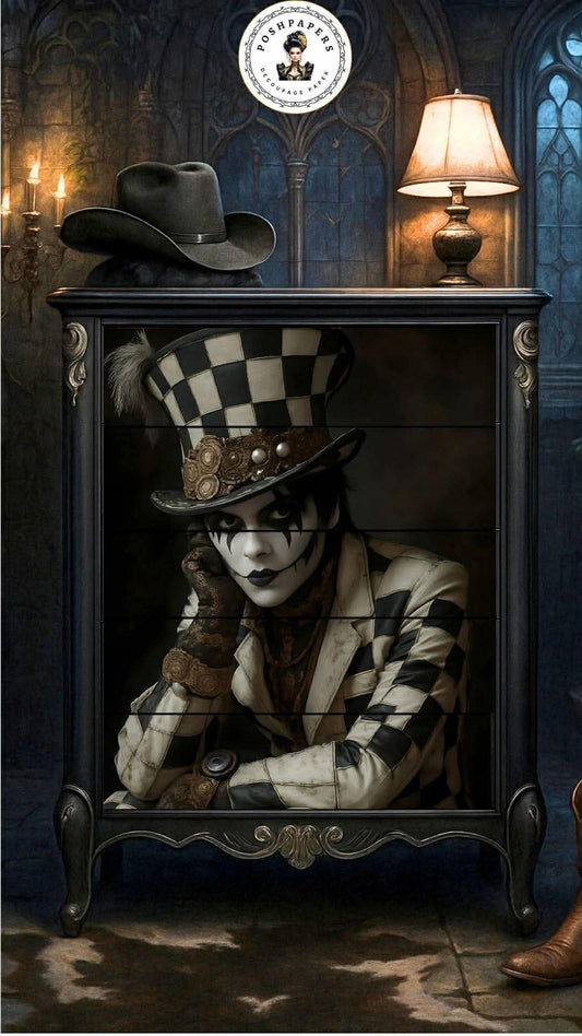 Posh Papers - Harley - Large Decoupage Papers