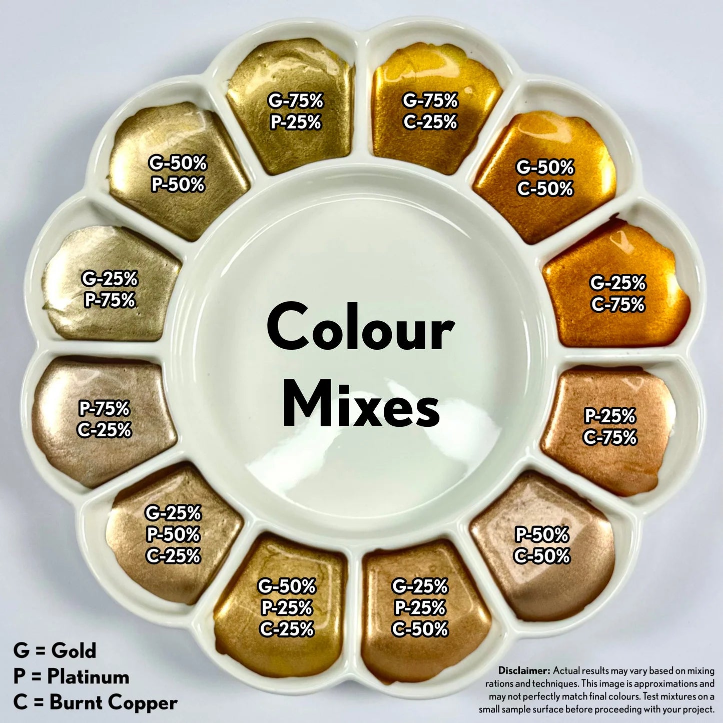 Super GILD Colour Set - Acrylic Gilding Enamel