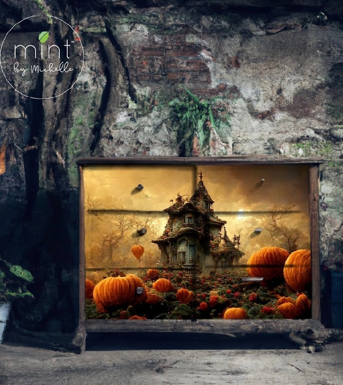 Haunted House 2 Decoupage Paper, MINT By Michelle Decoupage Papers for Furniture