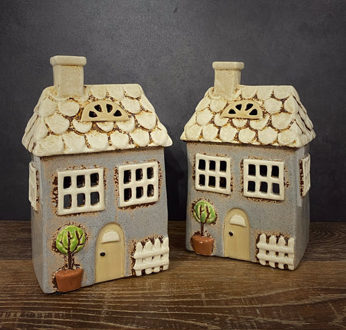 Garden House Tealight House - Village Pottery