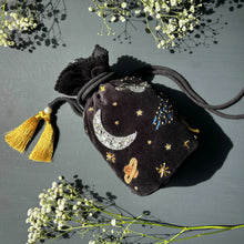 Load image into Gallery viewer, Black Pouch Bag - After Dark by House of Disaster