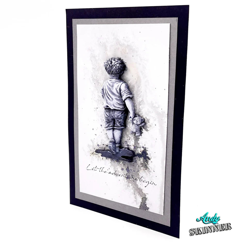 Let The Adventure Begin by Andy Skinner Silicone Mould - Cosmic Shimmer