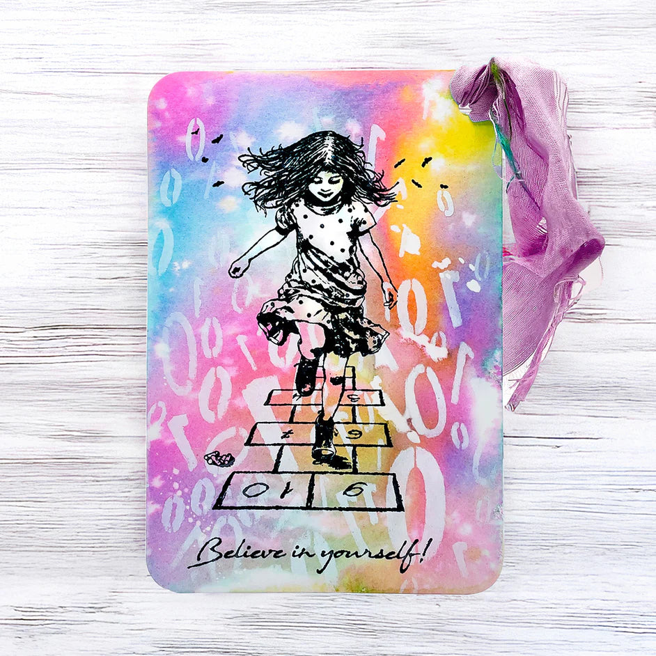 Believe In Yourself - Andy Skinner Rubber Stamp