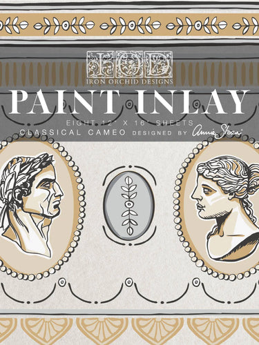 Classic Cameo by Annie Sloan IOD Paint Inlay - Iron Orchid Designs
