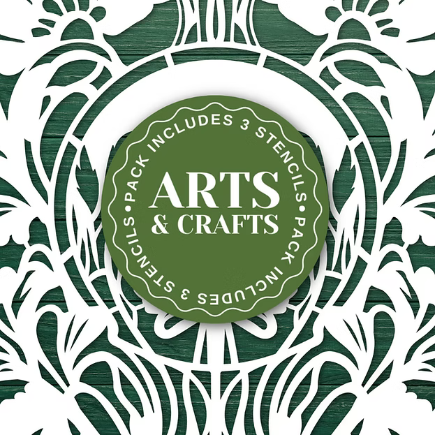 Arts and Crafts Stencil | Made By Marley